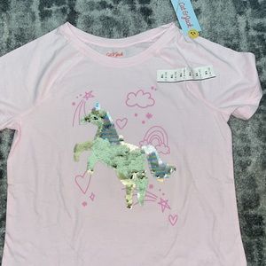 Girls pink Unicorn Shirt